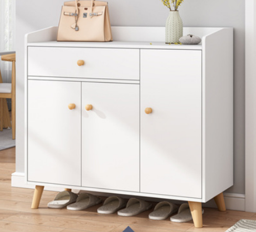 Shoe Cabinet Shoes Storage Organizer 100 cm    White