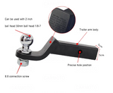Trailer Hitch Mount with 2-Inch Ball & Pin